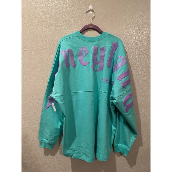 NWT Disney Parks Disneyland Pistachio Sully Monsters Inc Spirit Jersey M XL - Picture 6 of 6